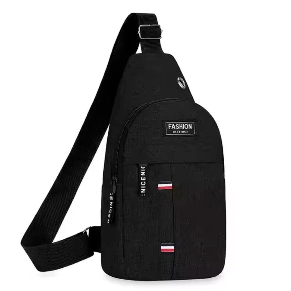Chest Bag Men's One Shoulder Crossbody Bag Large Capacity Outdoor Sports